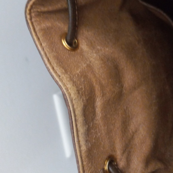 Authentic Vintage Gucci GG Monogram Supreme Sherry Web Ophidia Drawstring Bucket - Picture 9 of 11